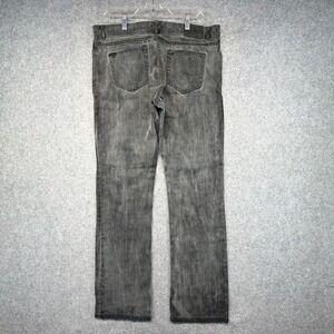 EMERICA Skateboarding Black Denim Baggy Jeans 5 Pocket Mens Size 33 (Fits 35x32)